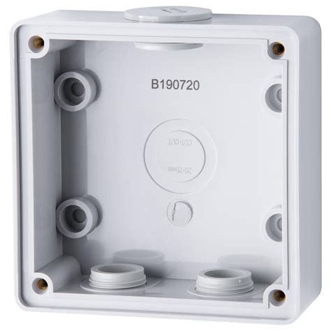 electrical square box price|shallow 4x4 electrical box.